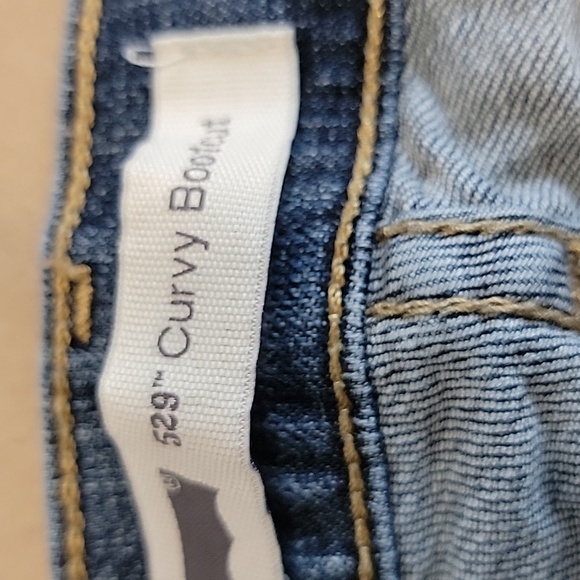 Levi's 529 Curvy Bootcut Blue Jeans, Size 10 (30x32), Excellent Used Condition - Picture 2 of 13